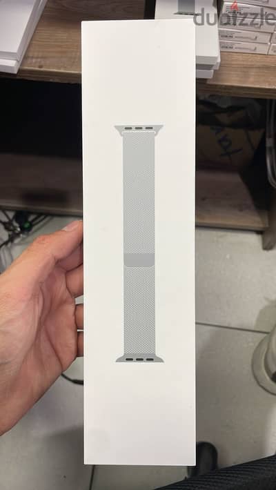 Original band silver milanese loop stainless steel apple watch 41mm