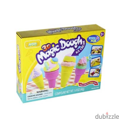 Art Kids 3D Magic Dough Ice Cream