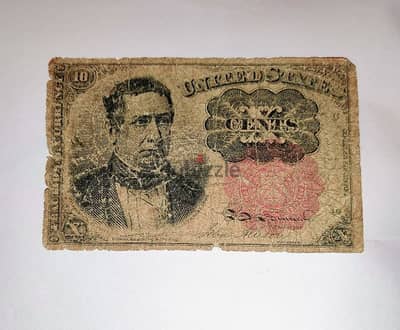 10 cent America 1849 banknote