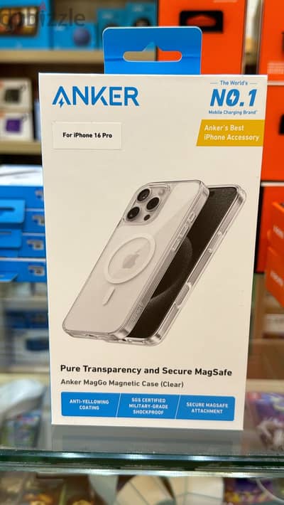 Anker MagGo Magnetic Clear Case 16 pro amazing & last price