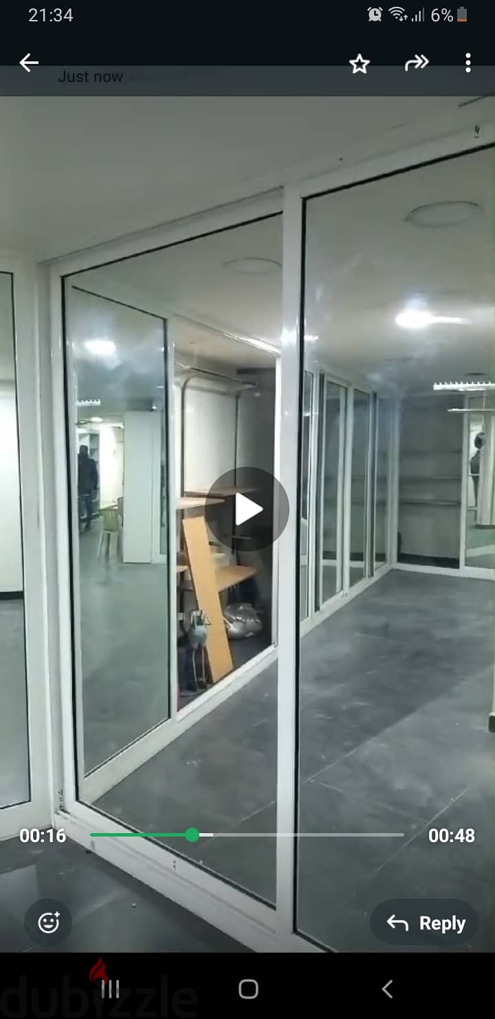 Mirror Aluminum sliding doors 11