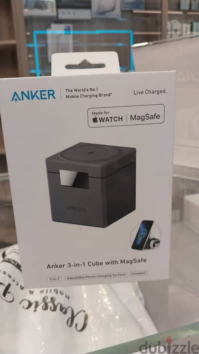 Anker 3 in 1 cube with magsafe seires 7