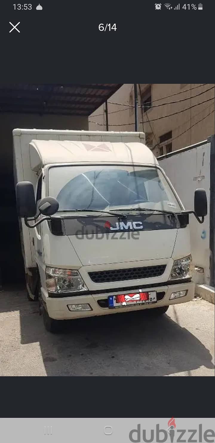 JMC Truck with closed Cabbin 1