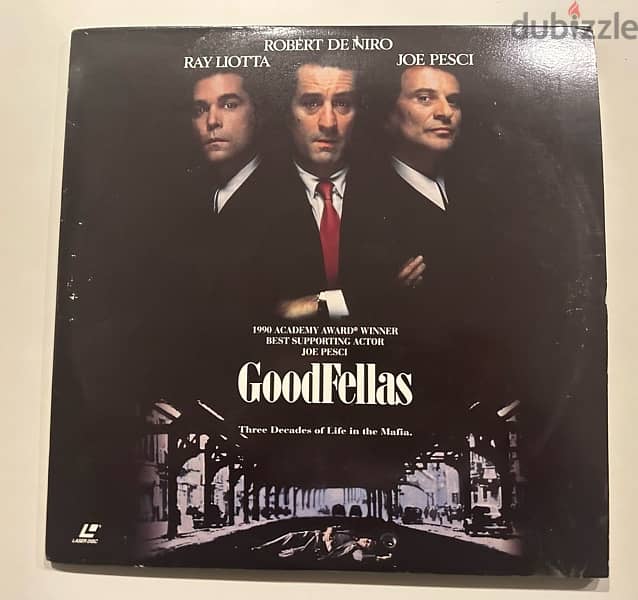 GoodFellas Academy Award Winning Movie - Laser Disc (Like New) 0