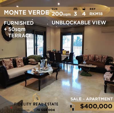 Apartment for sale in Monte Verde RKM18 شقة للبيع في مونتي فيردي