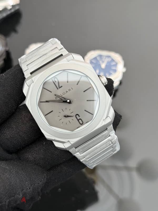 Bvlgari Octo Finissino Titanium Super Replica 0