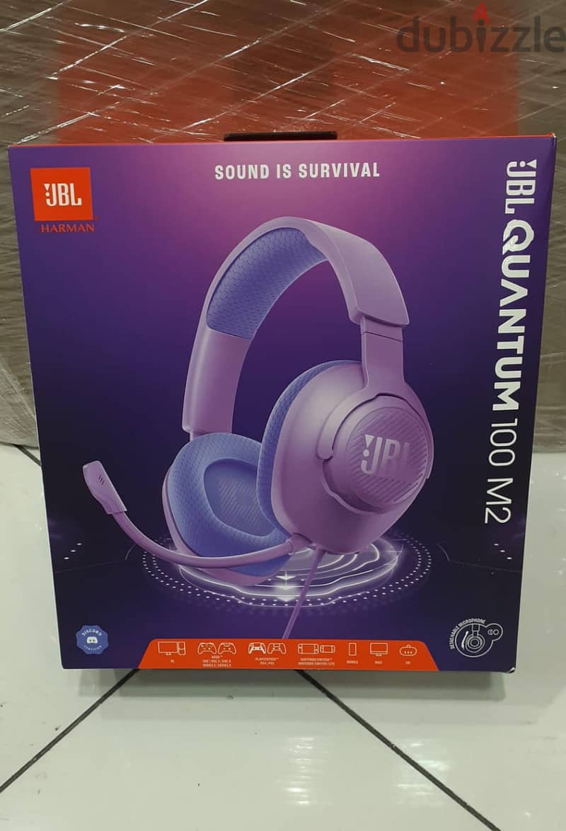 Jbl Quantum 100 M2 purple amazing & best offer 0