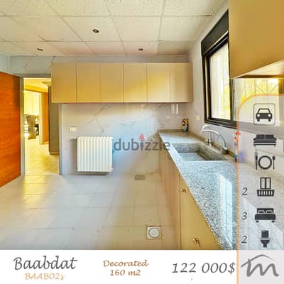 Baabdat | 763$/m² | Catchy 3 Bedrooms Apartment | Hot Investment