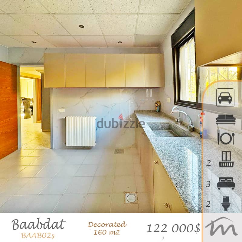 Baabdat | 763$/m² | Catchy 3 Bedrooms Apartment | Hot Investment 0