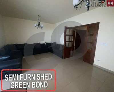 Semi Furnished- Green Bond- Rwaysat Sawfar/رويسات صوفر  REF#HK117581