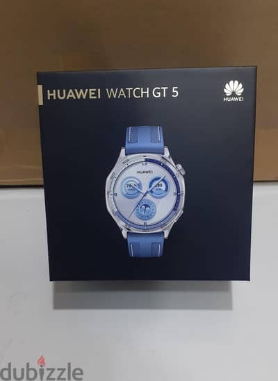 Huawei Watch GT 5 46mm Blue Woven Strap