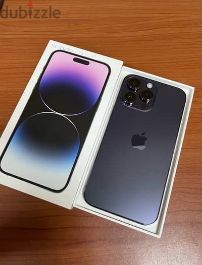 Iphone 14 Pro max 256gb like new مش مفكوك