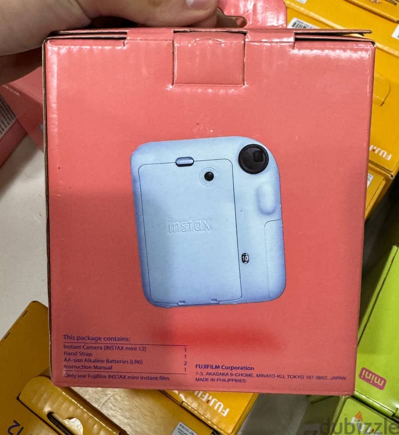 Fujifilm instax mini 12 pastel blue 1