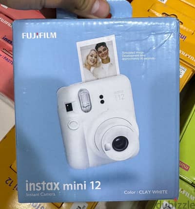 Fujifilm instax mini 12 clay white