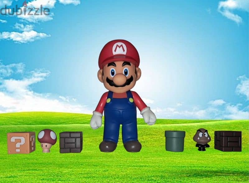 Mario Action Figures Set PS store decoration 2