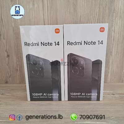 redmi note 14 256gb/8ram global