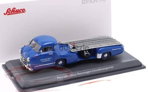 Mercedes Race Car Transporter 1955 diecast car model 1;43.