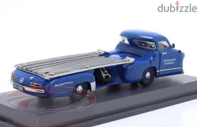 Mercedes Race Car Transporter 1955 diecast car model 1;43. 3