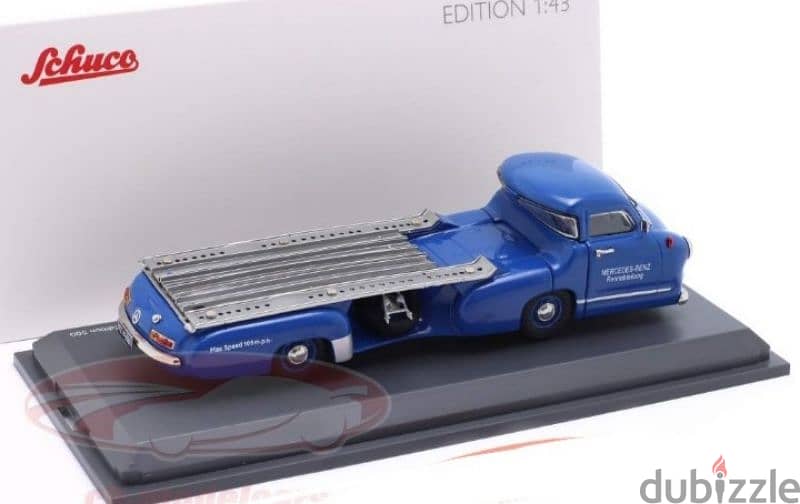 Mercedes Race Car Transporter 1955 diecast car model 1;43. 4