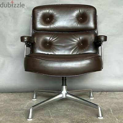 HERMAN MILLER Charles Eames Time Life Lobby Chair Brown Mid