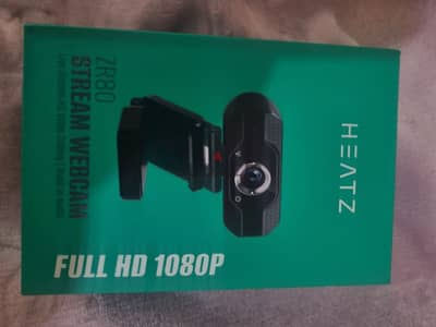 HEATZ ZR80 STREAM WEBCAM not used only opened