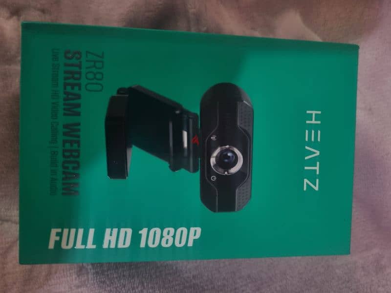 HEATZ ZR80 STREAM WEBCAM not used only opened 0