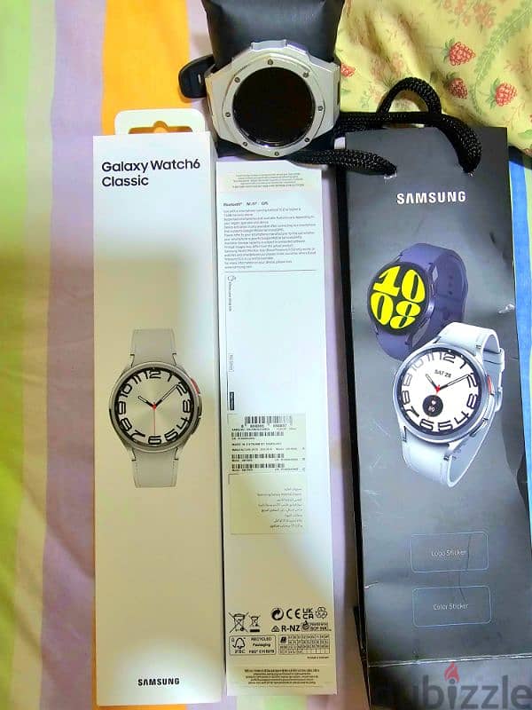 Samsung Galaxy watch 6 classic with mod kit like new 1