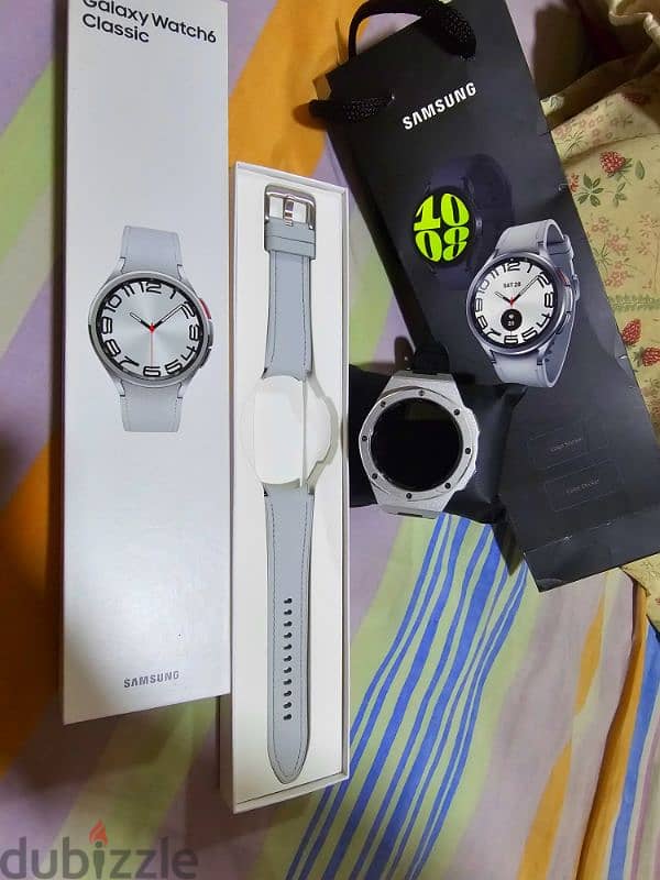 Samsung Galaxy watch 6 classic with mod kit like new 4