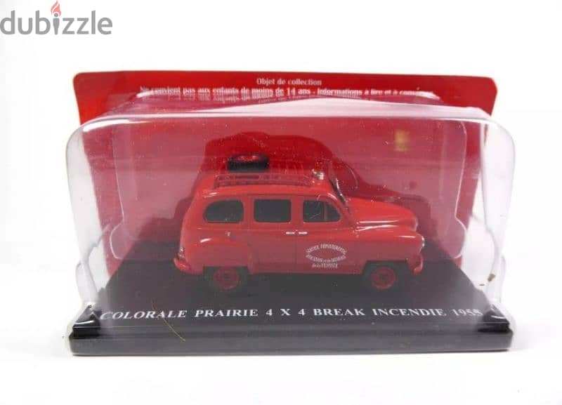 Renault Colorale Prairie 4×4 (1955) diecast car model 1;43 8