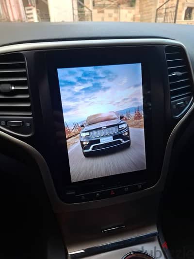 tesla style android screen - for grand cherokee