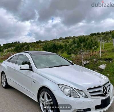 Mercedes-Benz E-Class 2011 coupe إنقاض شتورا ابيض عاجي