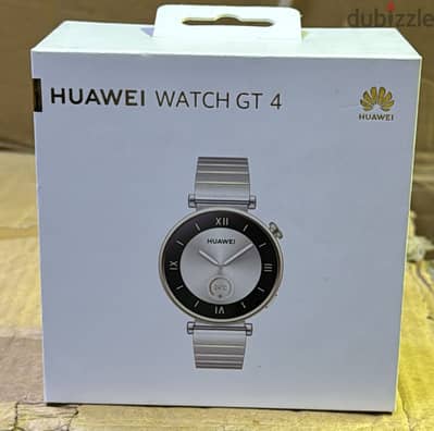 Huawei watch GT 4 41mm silver stainless steel strap