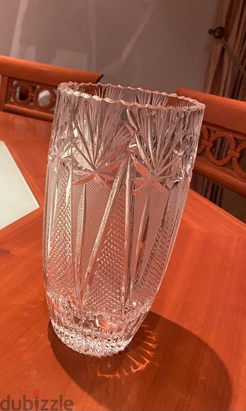 Bohemia crystal vase 0