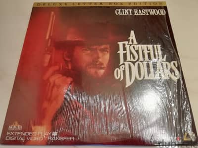 Clint Eastwood A fistful of Dollars laserdisc