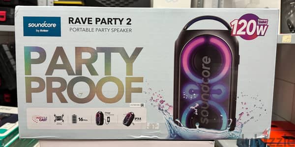 Anker soundcore rave party 2 120w