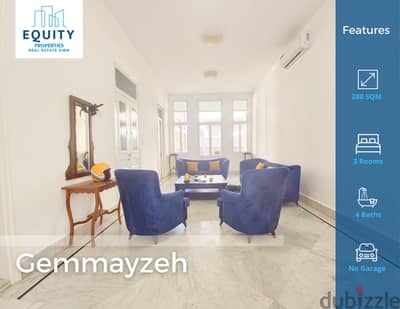 Furnished 280 SQM Apartment For Rent In Gemmayzeh شقة للبيع #AA144287