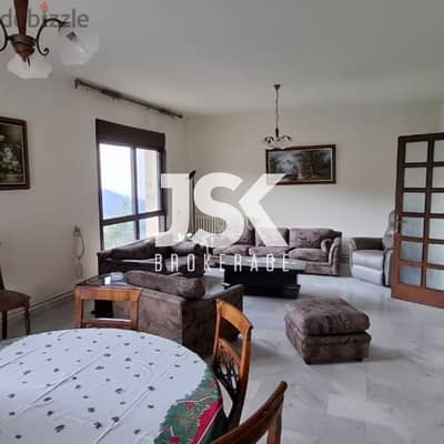 L16942 - Furnished Apartment For Rent in Qannabet Broumana