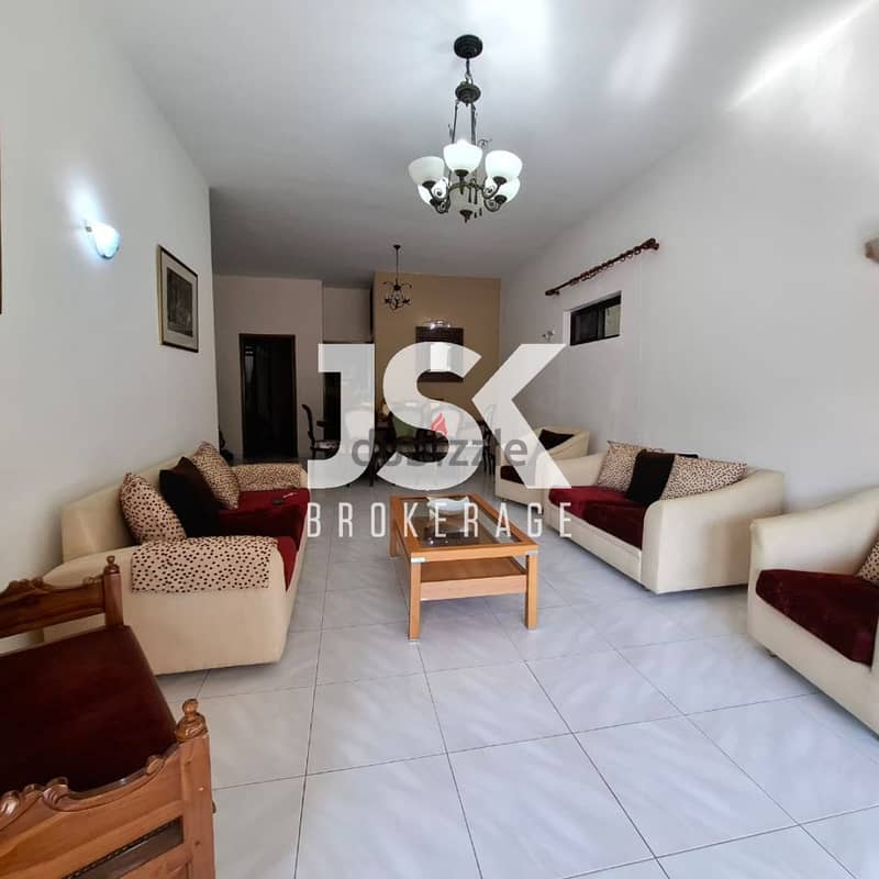 L16949 - Furnished 2-Bedroom Apartment For Rent In Jdeidet Ghazir 0