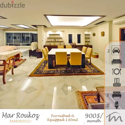 Mar Roukoz | Signature Furnished/Equipped/Decorated | 3 Parking Spots