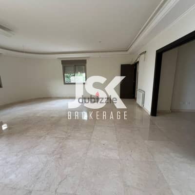 L16967 - Spacious Apartment With Garden For Sale in Kfarhbeib