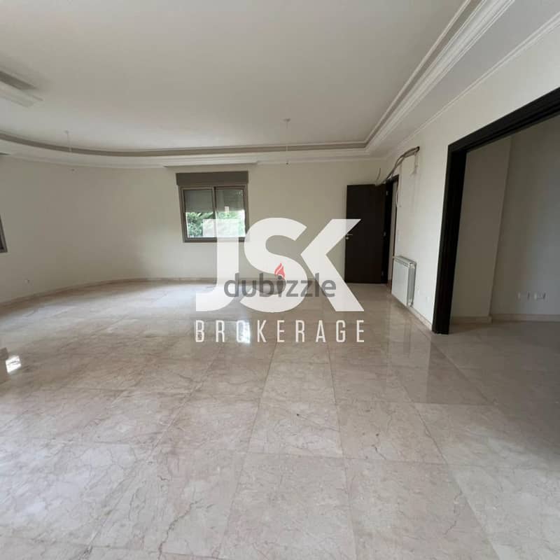 L16967 - Spacious Apartment With Garden For Sale in Kfarhbeib 0