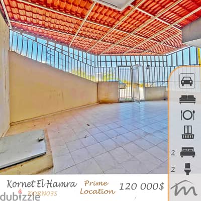 Cornet El Hamra | 135m² + 40m² Terrace | Prime Location | Catch