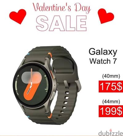 VALENTINE'S DAY SALE GALAXY WATCH 7 (40mm) (44mm) AVAILABLE NOW