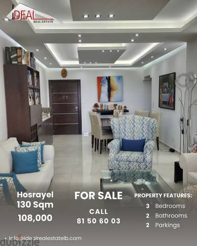 130 sqm Apartment for sale in Hosrayel REF#JH17452