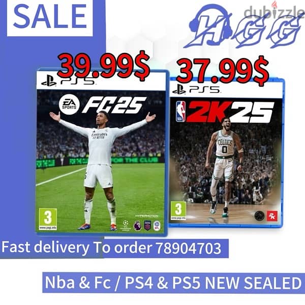 Fc 25 ar & Nba2k25 ps4 and ps5 bes price ! 1