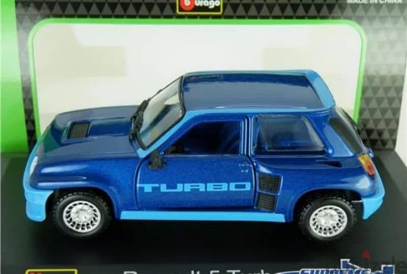 Renault 5 Turbo diecast car model 1:32 1