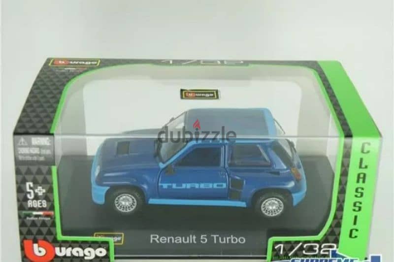 Renault 5 Turbo diecast car model 1:32 4