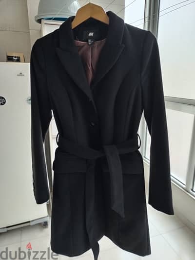 Black H&M coat