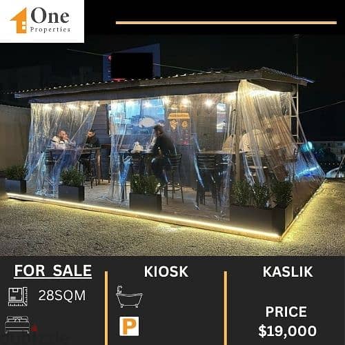 EQUIPPED KIOSK FOR SALE IN KASLIK 0