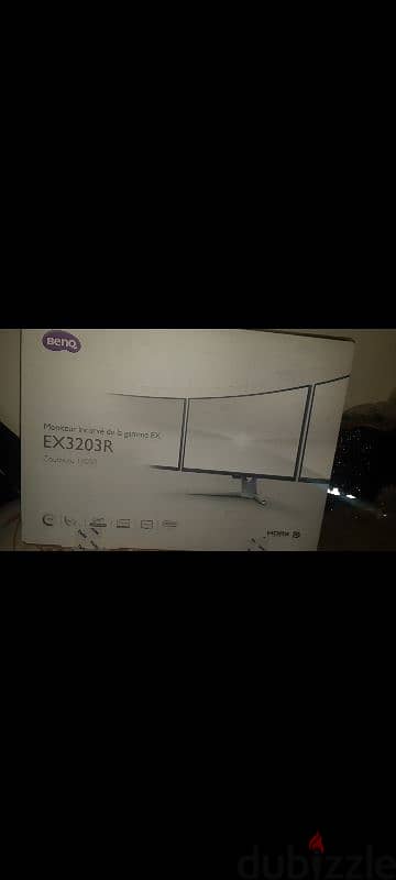 benq 32 curved like new